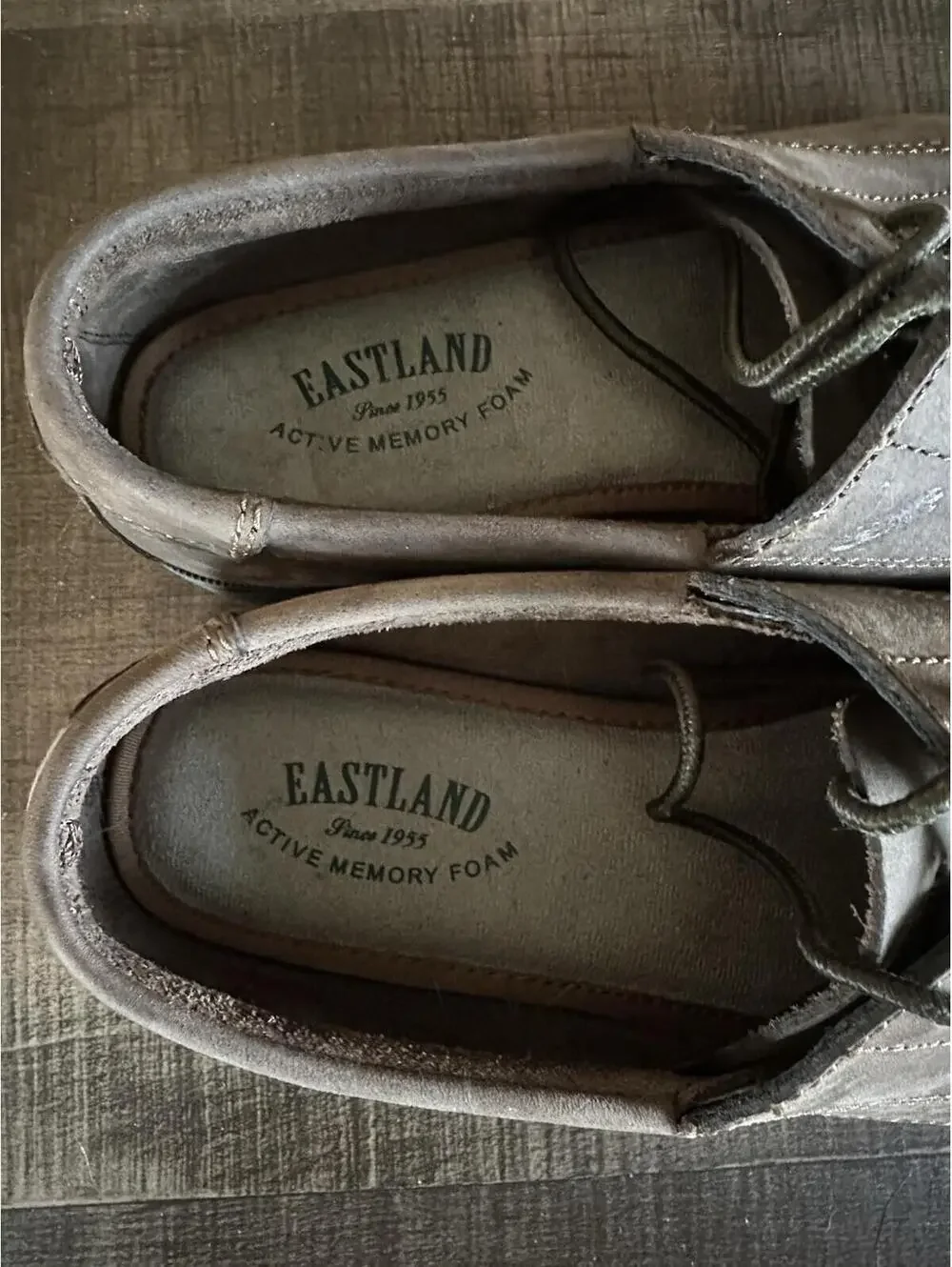 Eastland Classic Brown Leather Memory Foam Boat Shoes